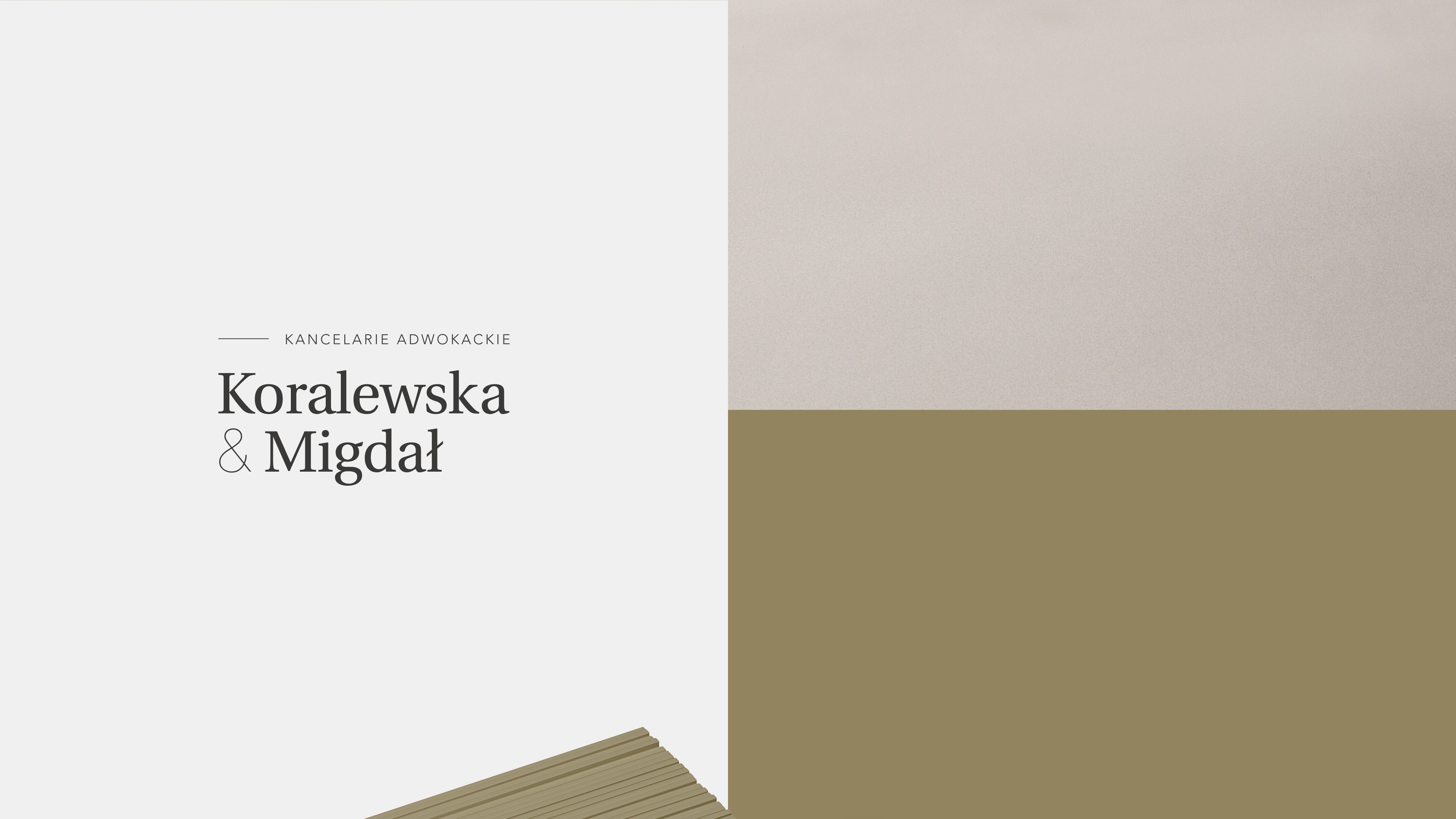 Koralewska & Migdał – kolorystyka